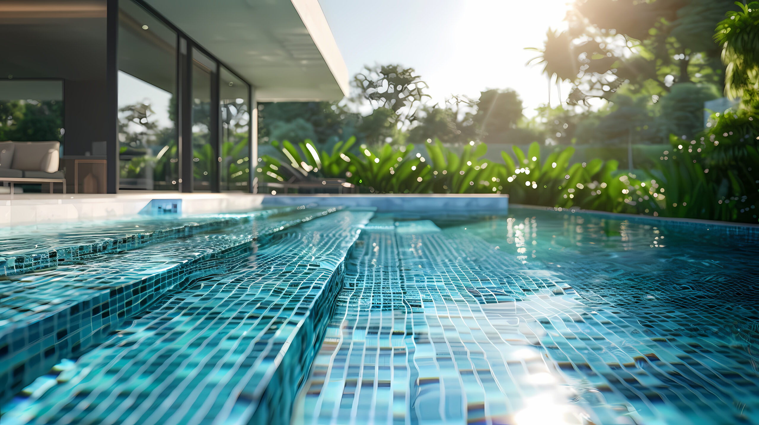 Luxurious Poolside Serenity